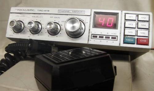 CB radiostanice Realistic TRC-419 / Realistic TRC-419 CB Radio