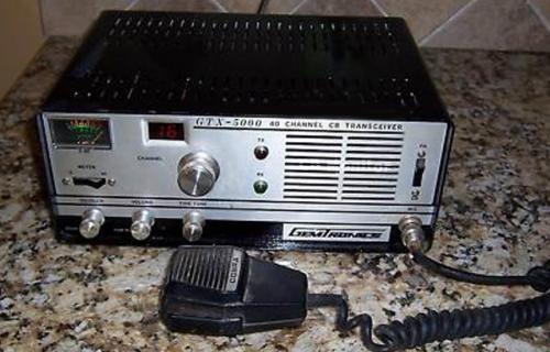 CB radiostanice Gemtronics GTX-5000 / Gemtronics GTX-5000 CB Radio