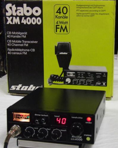 CB radiostanice Stabo XM 4000 / Stabo XM 4000 CB Radio