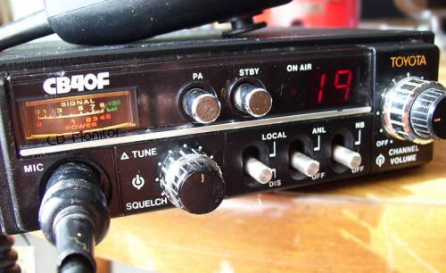 CB radiostanice Toyota CB40F / Toyota CB40F CB Radio