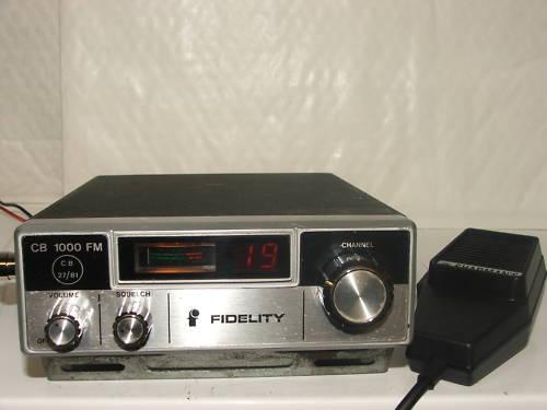 CB radiostanice Fidelity 1000 / Fidelity 1000 CB Radio