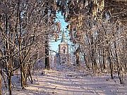Pohled na kostel sv. Jana Nepomuckho - Zviina (JO70UK) - Loktory eska - CB Monitor